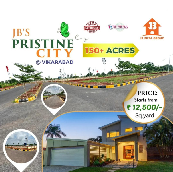  183 Sq. Yards Residential Plot for Sale in Anantagiri Hills, Vikarabad