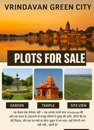  14599 Sq. Yards Residential Plot for Sale in NH-19, Vrindavan
