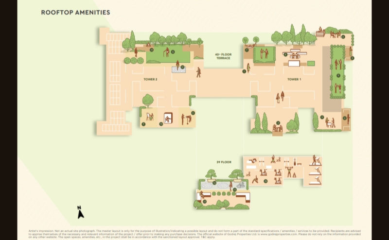3 BHK 1182 Sq.ft. Apartment for Sale in Lokhandwala Township, Kandivali East, Mumbai
