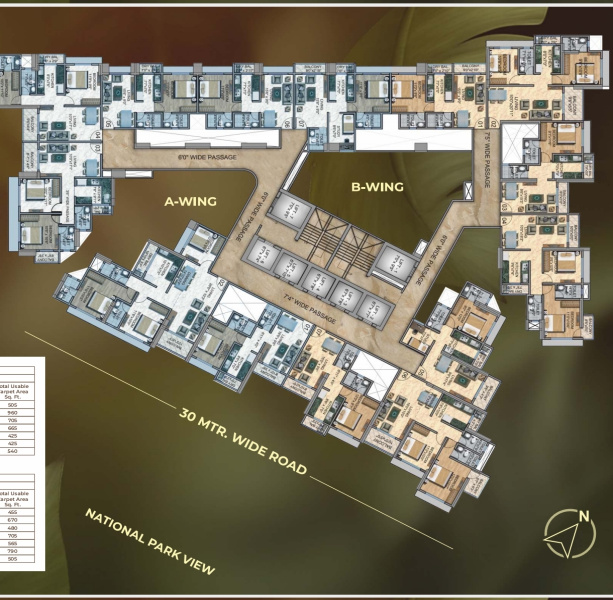 1 BHK 510 Sq.ft. Apartment for Sale in Mahajan Wadi, Mira Road East, Mumbai