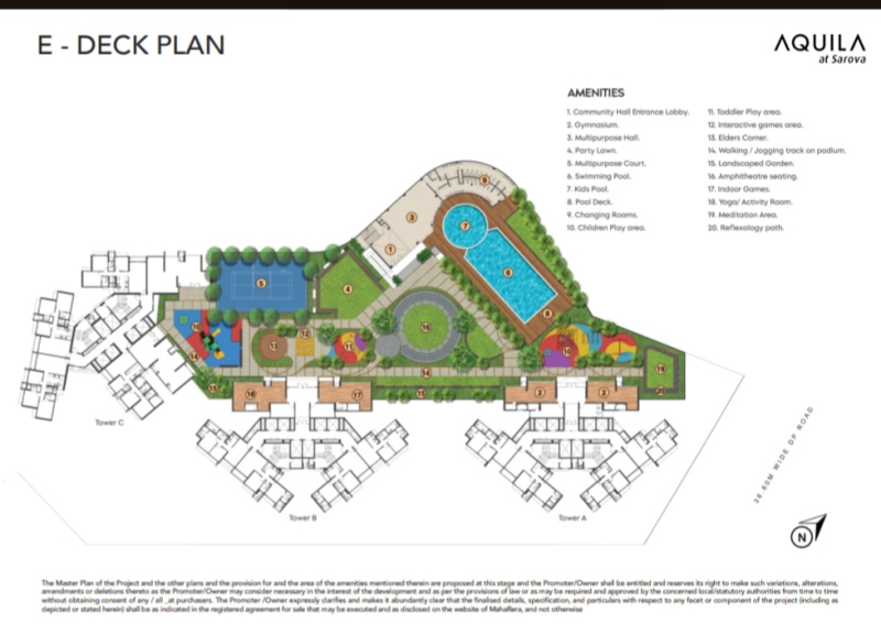 3 BHK 1227 Sq.ft. Apartment for Sale in Thakur Village, Kandivali East, Mumbai