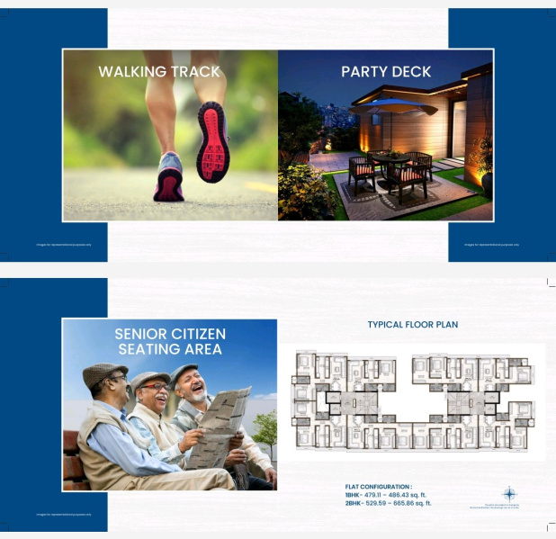 2 BHK 634 Sq.ft. Apartment for Sale in Kandivali West, Mumbai