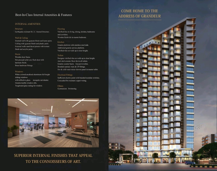 1 BHK 556 Sq.ft. Apartment for Sale in Kandivali West, Mumbai