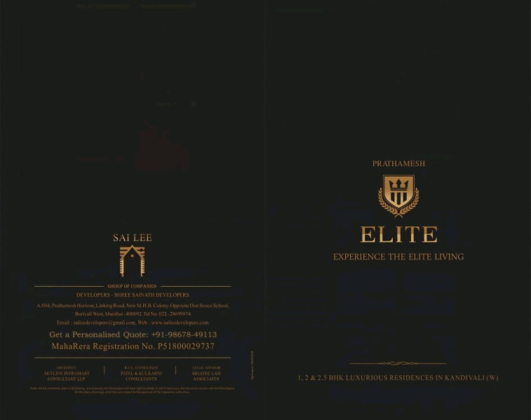 2 BHK 804 Sq.ft. Apartment for Sale in Kandivali West, Mumbai