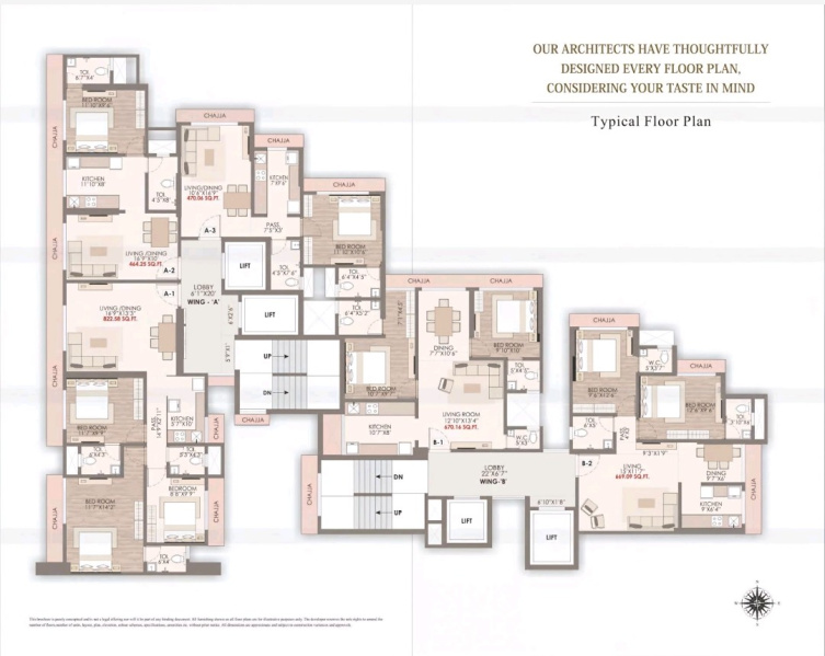 2 BHK 804 Sq.ft. Apartment for Sale in Kandivali West, Mumbai