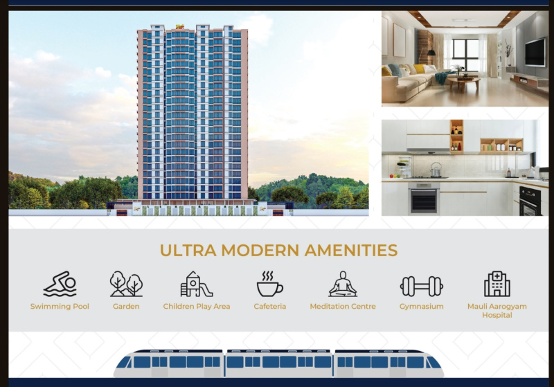 2 BHK 747 Sq.ft. Apartment for Sale in Malad East, Mumbai