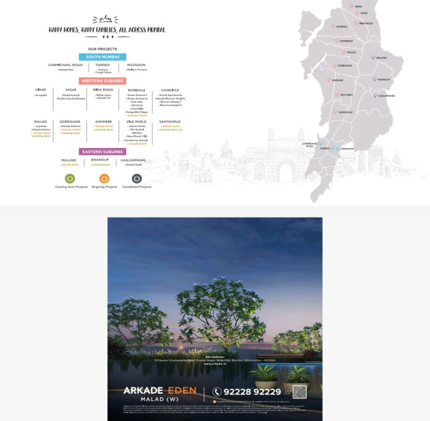 2 BHK 792 Sq.ft. Apartment for Sale in Malad West, Mumbai