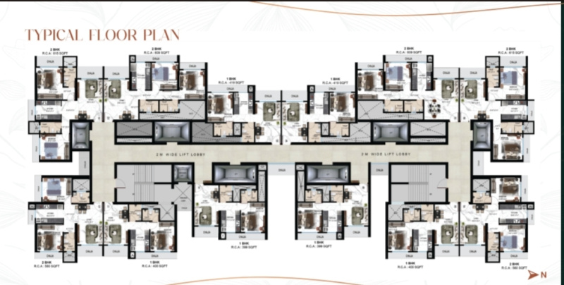 2 BHK 672 Sq.ft. Apartment for Sale in Dindoshi, Malad East, Mumbai
