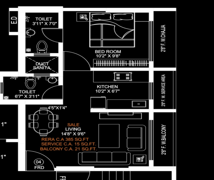 1 BHK 505 Sq.ft. Apartment for Sale in Borivali East, Mumbai