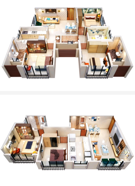 2 BHK 634 Sq.ft. Apartment for Sale in Charkop, Kandivali West, Mumbai