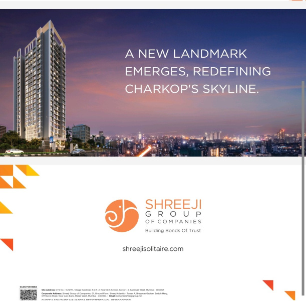 3 BHK 813 Sq.ft. Apartment for Sale in Charkop, Kandivali West, Mumbai