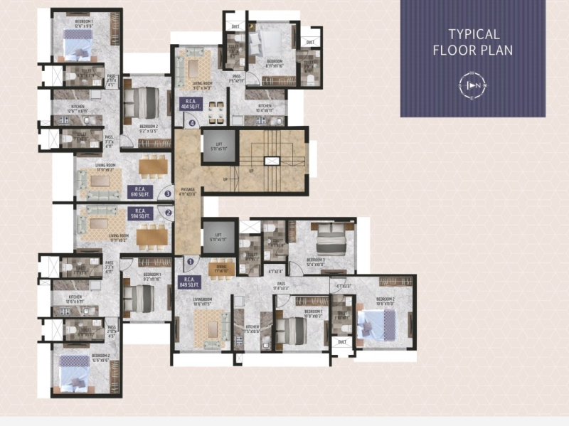 1 BHK 404 Sq.ft. Apartment for Sale in Kandivali West, Mumbai