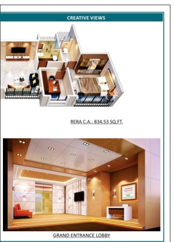 3 BHK 829 Sq.ft. Apartment for Sale in Charkop, Kandivali West, Mumbai