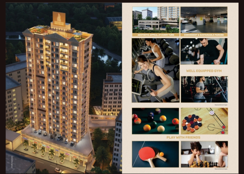 2 BHK 644 Sq.ft. Apartment for Sale in Kandivali East, Mumbai