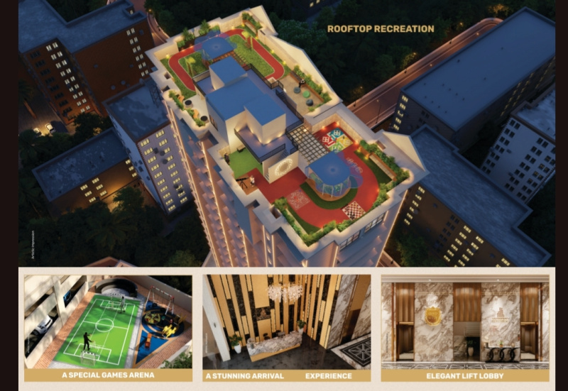 3 BHK 1075 Sq.ft. Apartment for Sale in Thakur Complex, Kandivali East, Mumbai