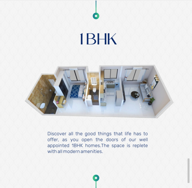 2 BHK 631 Sq.ft. Apartment for Sale in Goregaon West, Mumbai