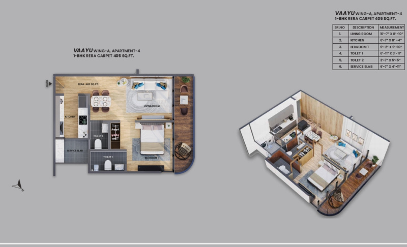 2 BHK 594 Sq.ft. Apartment for Sale in Majas Wadi, Jogeshwari East, Mumbai