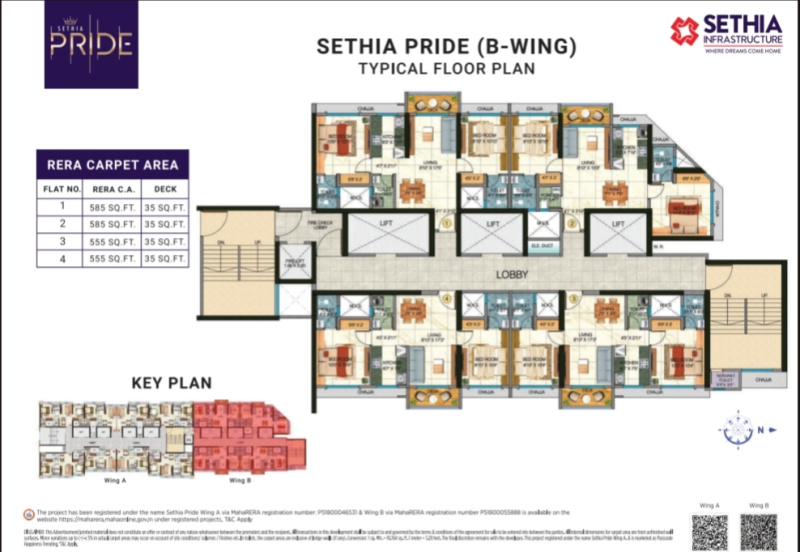 2 BHK 620 Sq.ft. Apartment for Sale in Kandivali East, Mumbai