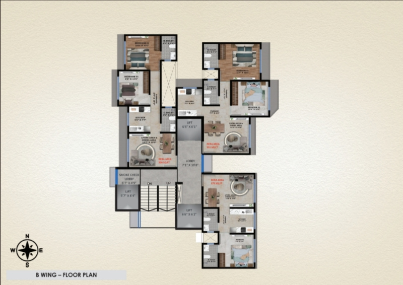 2 BHK 569 Sq.ft. Apartment for Sale in Yogi Nagar, Borivali West, Mumbai