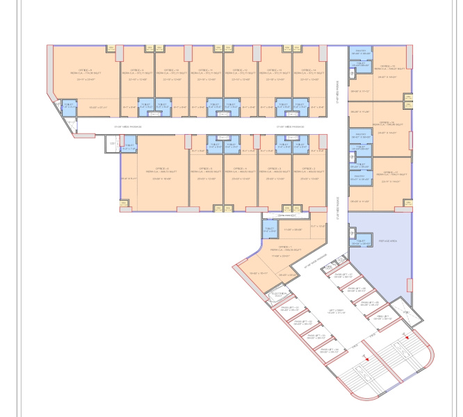  640 Sq.ft. Office Space for Sale in Vinay Nagar, Mira Road East, Mumbai