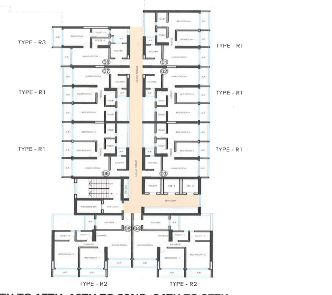 1 BHK 517 Sq.ft. Apartment for Sale in Mira Road East, Mumbai