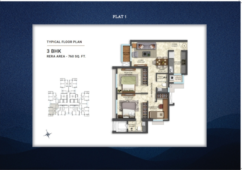 3 BHK 800 Sq.ft. Apartment for Sale in Goregaon East, Mumbai