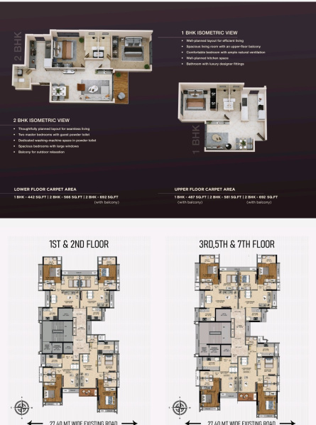 2 BHK 581 Sq.ft. Apartment for Sale in Valnai, Malad West, Mumbai