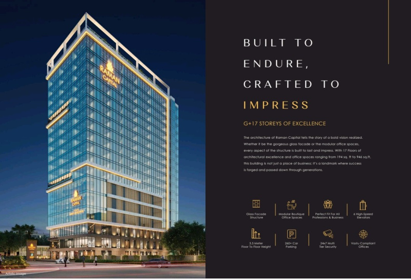  1368 Sq.ft. Business Center for Sale in Kandivali West, Mumbai