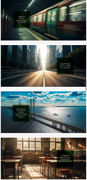 1 BHK 386 Sq.ft. Apartment for Sale in Valnai, Malad West, Mumbai