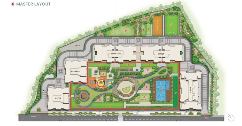 2 BHK 680 Sq.ft. Apartment for Sale in Pandurang Wadi, Mira Road East, Mumbai