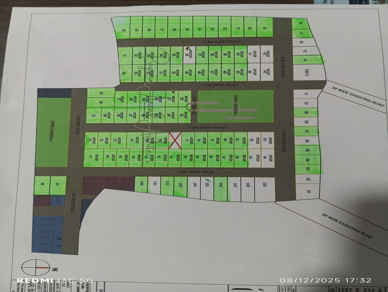  800 Sq.ft. Residential Plot for Sale in Gora Bazar, Jabalpur