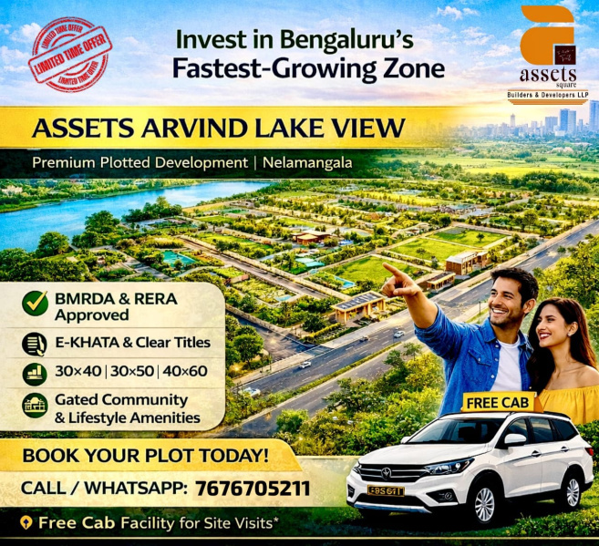  1200 Sq.ft. Residential Plot for Sale in Nelamangala, Bangalore
