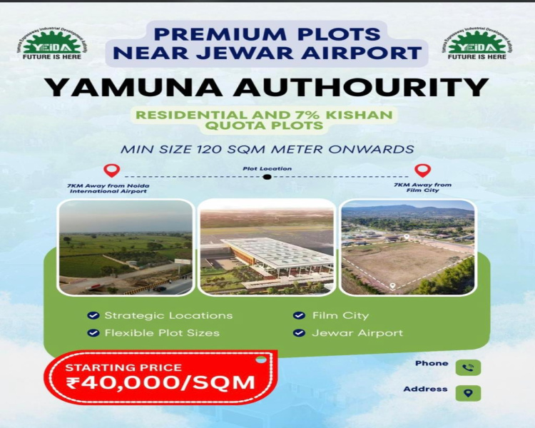  120 Sq.ft. Residential Plot for Sale in Yamuna Expressway, Greater Noida