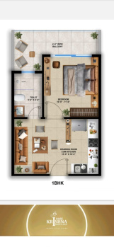 1 BHK Flat for Sale in VIP Road, Vrindavan