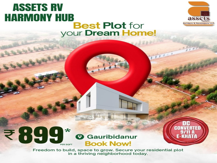  2400 Sq.ft. Residential Plot for Sale in Gowribidanur, ChikBallapur