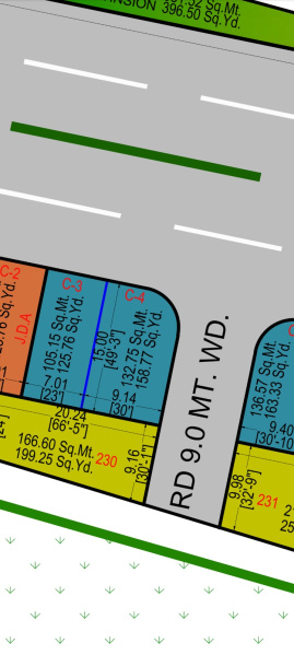  303 Sq. Yards Commercial Land for Sale in Ajmer Road, Ajmer Road, Jaipur