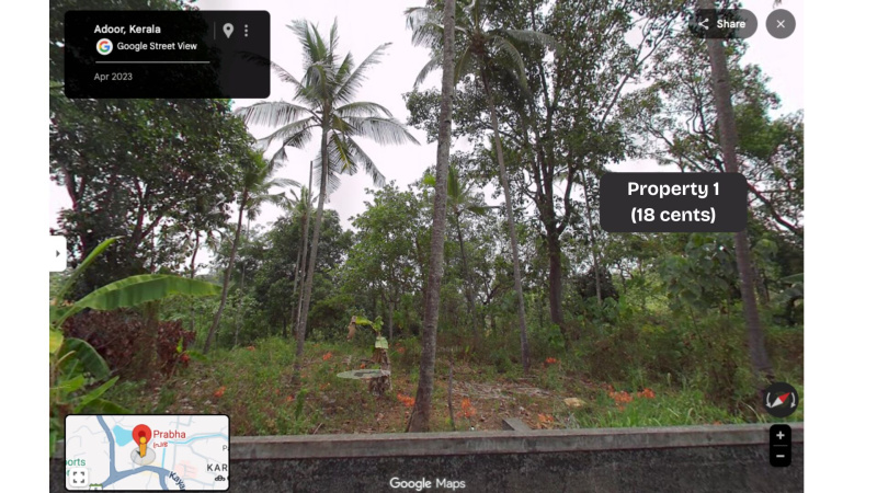  10 Cent Residential Plot for Sale in Adoor, Pathanamthitta