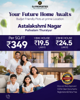  Residential Plot for Sale in Thuraiyur, Tiruchirappalli