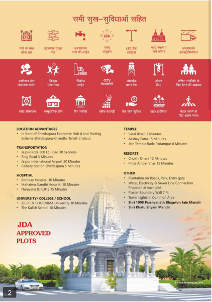  191 Sq. Yards Residential Plot for Sale in Bhaskar Enclave, Shivdaspura, Jaipur