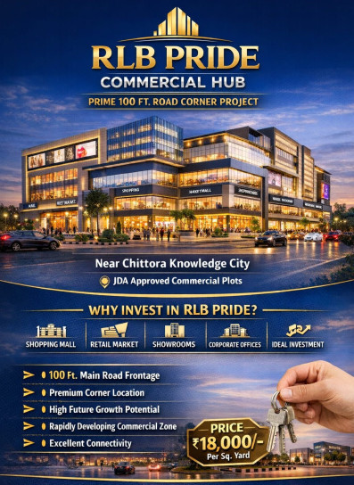  165 Sq. Yards Commercial Land for Sale in Chittora, Jaipur, 