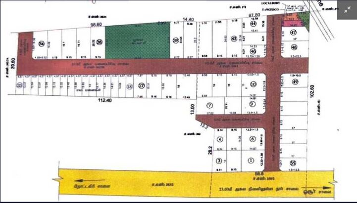  1200 Sq.ft. Residential Plot for Sale in Alasanatham, Hosur