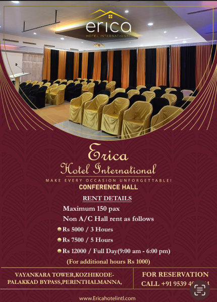  14000 Sq.ft. Hotels for Sale in Perinthalmanna, Malappuram