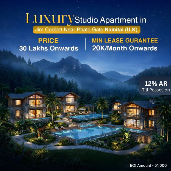  900 Sq.ft. Hotels for Sale in Ramnagar, Nainital