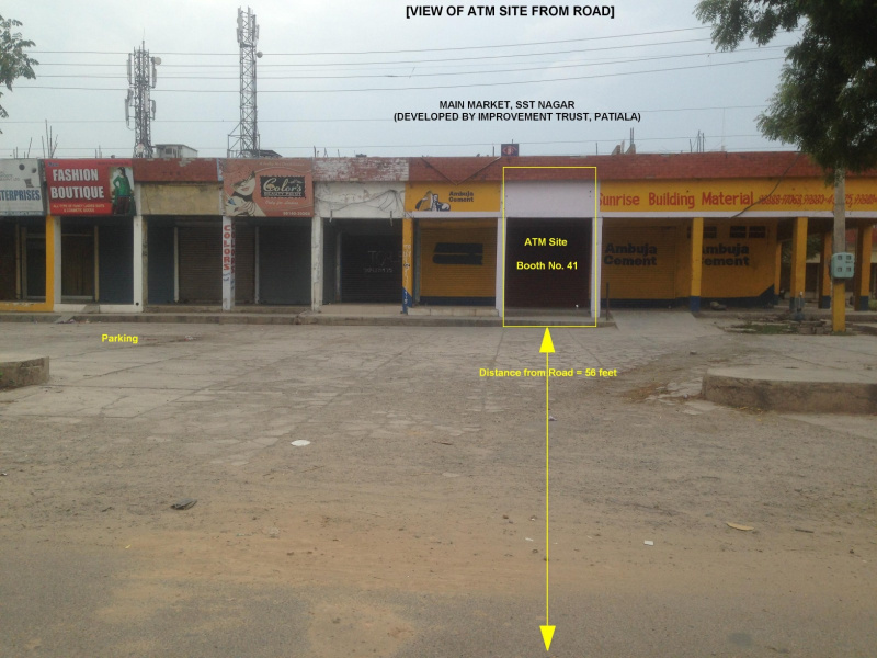  132 Sq.ft. Commercial Shop for Rent in SST Nagar, Patiala
