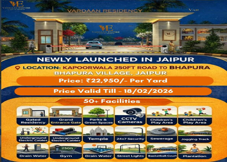  111 Sq.ft. Residential Plot for Sale in Sanganer, Jaipur