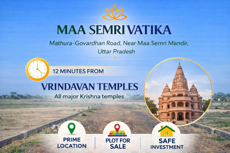  60 Sq. Yards Residential Plot for Sale in Goverdhan Road, Mathura