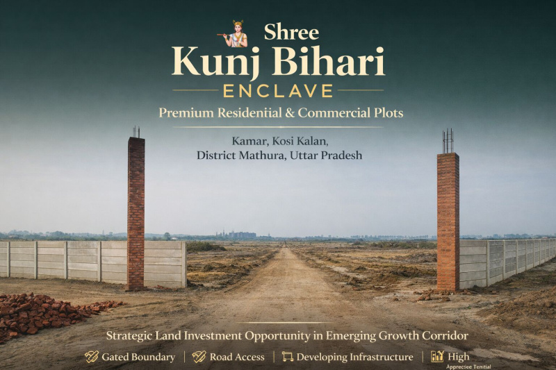  60 Sq. Yards Residential Plot for Sale in Kosi, Mathura