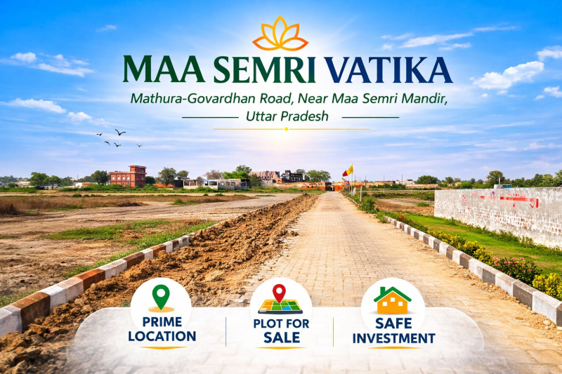  100 Sq. Yards Residential Plot for Sale in Goverdhan Road, Mathura