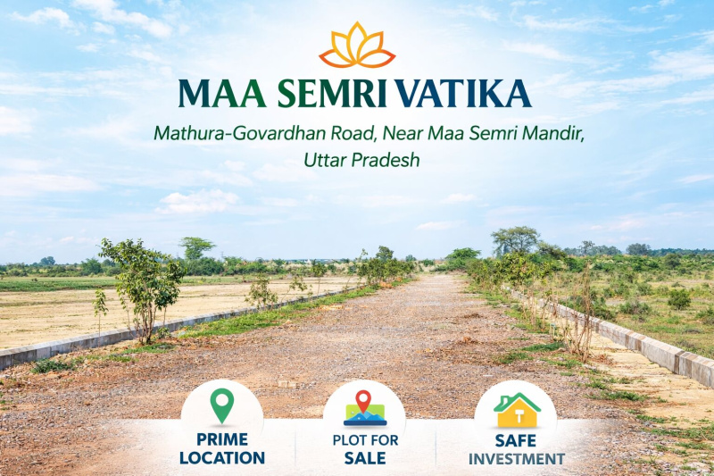  100 Sq. Yards Residential Plot for Sale in Goverdhan Road, Mathura