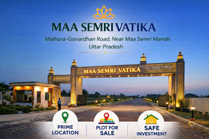  150 Sq. Yards Residential Plot for Sale in Naroli, Mathura